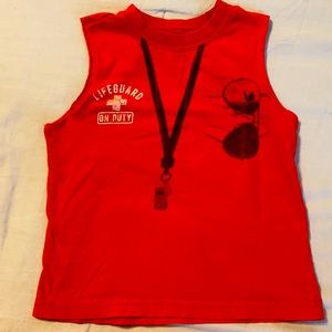 The children’s place sleeveless 100% cotton t-shirt